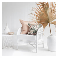 Cushion Cover-Coastal Fringe-Lunar Blush-60cm x 60cm Kings Warehouse 