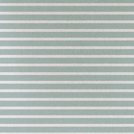 Cushion Cover-Coastal Fringe Natural-Hampton Stripe Seafoam-35cm x 50cm Kings Warehouse 