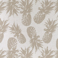 Cushion Cover-Coastal Fringe Natural-Pineapples Beige-35cm x 50cm Kings Warehouse 