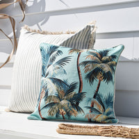 Cushion Cover-Coastal Fringe-Paint Stripes Smoke-60cm x 60cm Kings Warehouse 