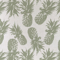 Cushion Cover-Coastal Fringe-Pineapples Sage-45cm x 45cm Kings Warehouse 