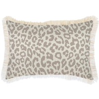 Cushion Cover-Coastal Fringe- Safari- 35cm x 50cm