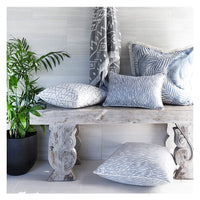 Cushion Cover-Coastal Fringe-Seminyak Blue-45cm x 45cm Kings Warehouse 