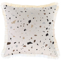 Cushion Cover-Coastal Fringe-Terrazzo-45cm x 45cm Kings Warehouse 