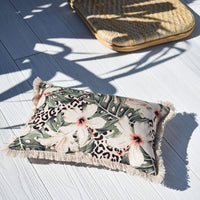 Cushion Cover-Coastal Fringe-Tropical Jungle-35cm x 50cm Kings Warehouse 