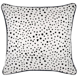 Cushion Cover-With Black Piping-Lunar-60cm x 60cm Kings Warehouse 