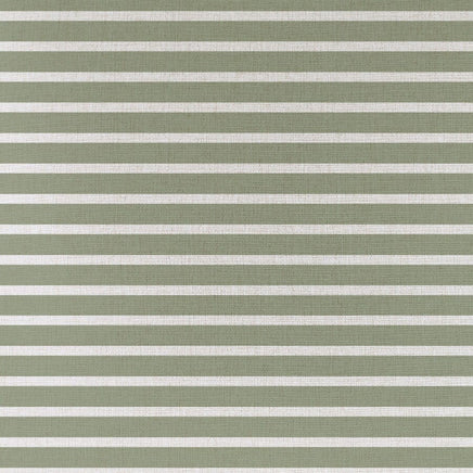 Cushion Cover-With Piping-Hampton Stripe Sage-60cm x 60cm Kings Warehouse 