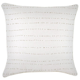 Cushion Cover-With Piping-Journey Beige-60cm x 60cm Kings Warehouse 
