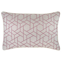 Cushion Cover-With Piping-Milan Rose-35cm x 50cm