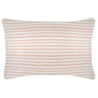 Cushion Cover-With Piping-Paint Stripes Blush-35cm x 50cm Kings Warehouse 