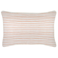 Cushion Cover-With Piping-Paint Stripes Blush-35cm x 50cm