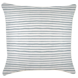 Cushion Cover-With Piping-Paint Stripes Smoke-60cm x 60cm Kings Warehouse 