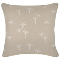 Cushion Cover-With Piping-Palm Cove Beige-45cm x 45cm