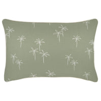 Cushion Cover-With Piping-Palm Cove Sage-35cm x 50cm Kings Warehouse 