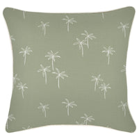 Cushion Cover-With Piping-Palm Cove Sage-45cm x 45cm