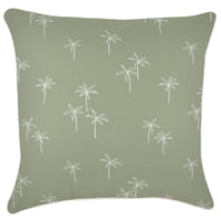 Cushion Cover-With Piping-Palm Cove Sage-60cm x 60cm Kings Warehouse 