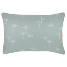 Cushion Cover-With Piping-Palm Cove Seafoam-35cm x 50cm Kings Warehouse 