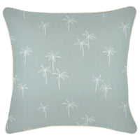Cushion Cover-With Piping-Palm Cove Seafoam-45cm x 45cm Kings Warehouse 