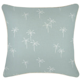 Cushion Cover-With Piping-Palm Cove Seafoam-45cm x 45cm Kings Warehouse 