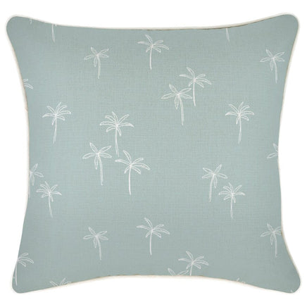 Cushion Cover-With Piping-Palm Cove Seafoam-45cm x 45cm Kings Warehouse 