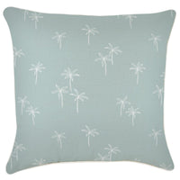 Cushion Cover-With Piping-Palm Cove Seafoam-60cm x 60cm Kings Warehouse 