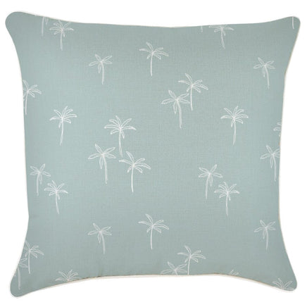 Cushion Cover-With Piping-Palm Cove Seafoam-60cm x 60cm Kings Warehouse 