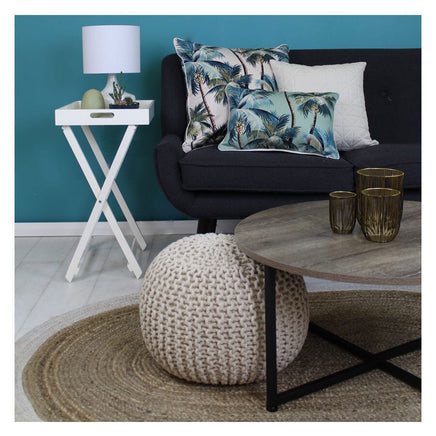 Cushion Cover-With Piping-Palm Trees Lagoon-35cm x 50cm Kings Warehouse 