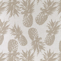 Cushion Cover-With Piping-Pineapples Beige-35cm x 50cm Kings Warehouse 