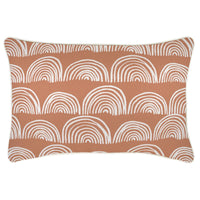 Cushion Cover-With Piping-Rainbows-Clay-35cm x 50cm Kings Warehouse 