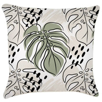 Cushion Cover-With Piping-Rainforest Sage-60cm x 60cm