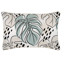 Cushion Cover-With Piping-Rainforest Seafoam-35cm x 50cm Kings Warehouse 