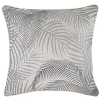 Cushion Cover-With Piping-Seminyak Smoke-45cm x 45cm Kings Warehouse 