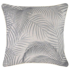 Cushion Cover-With Piping-Seminyak Smoke-45cm x 45cm Kings Warehouse 