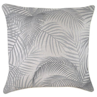 Cushion Cover-With Piping-Seminyak Smoke-60cm x 60cm Kings Warehouse 