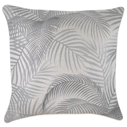 Cushion Cover-With Piping-Seminyak Smoke-60cm x 60cm Kings Warehouse 