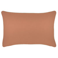 Cushion Cover-With Piping-Solid-Clay-35cm x 50cm