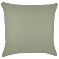 Cushion Cover-With Piping-Solid-Sage-60cm x 60cm Kings Warehouse 