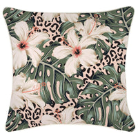 Cushion Cover-With Piping-Tropical Jungle-45cm x 45cm