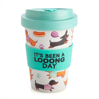 Dachshund Eco To Go Bamboo Cup - It's Been A Long Day Kings Warehouse 
