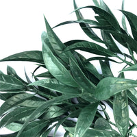 Dark Green Tipped Willow Oak Stem UV Resistant 30cm Kings Warehouse 