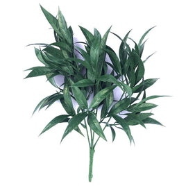 Dark Green Tipped Willow Oak Stem UV Resistant 30cm Kings Warehouse 