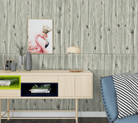 Decorative 3D Foam Wallpaper Panels Grey Wood Grain 10PCS Kings Warehouse 