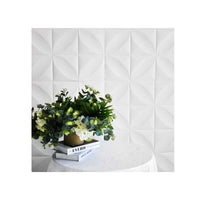 Decorative 3D Foam Wallpaper Panels white flower 10PCS Kings Warehouse 