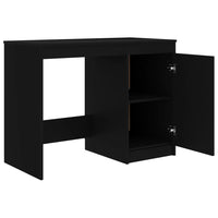 Desk Black 140x50x76 cm Kings Warehouse 