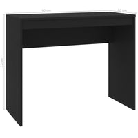 Desk Black 90x40x72 cm Office Supplies Kings Warehouse 