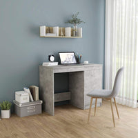 Desk Concrete Grey 100x50x76 cm