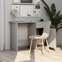 Desk Concrete Grey 100x50x76 cm Office Supplies Kings Warehouse 