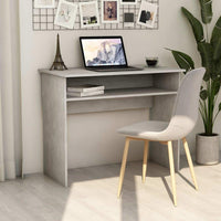 Desk Concrete Grey 90x50x74 cm