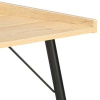 Desk Oak 90x50x79 cm Kings Warehouse 