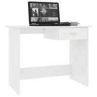Desk White 100x50x76 cm Kings Warehouse 